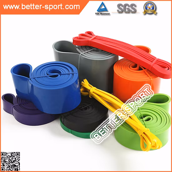 Long Resistance Loop Bands Tube Set Hip Workout Elastic Custom Logo 5 PCS Wholesale Latex Fitness Latex Set Resistance Fitness Bands