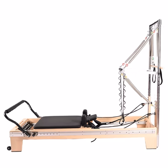 직업적인 요가 적당 체육관 장비 단풍나무 필라테스 개혁자 필라테스